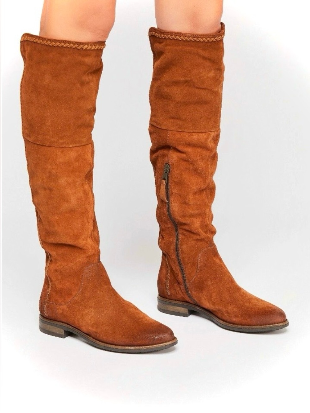 Free People Miz Mooz NYC
Suede Boots-EQUESTRIAN BOHO-